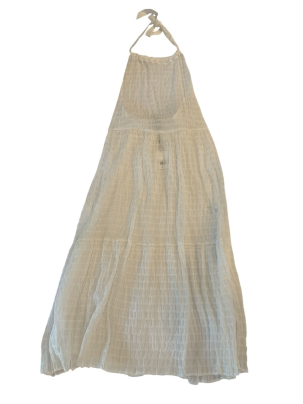 SOLID & STRIPED The Kai Maxi Dress Coverup, Optic White - Picture 4 of 9